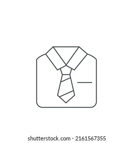Businessman thin line icon. Element of simple icon for websites, web design, mobile app, info graphics. Thin line icon for website design and development, app development on white background