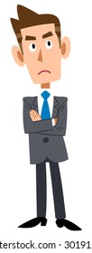 Businessman thinking