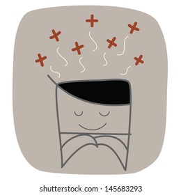  businessman thinking positive