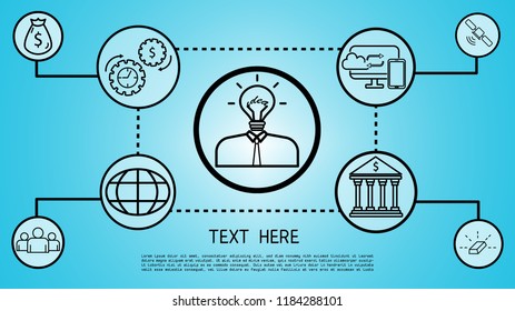 Businessman Thinking Poster