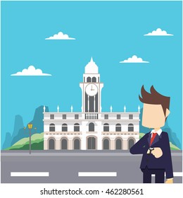 businessman tour europe