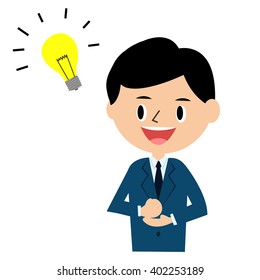 A businessman tried it.get an idea.1