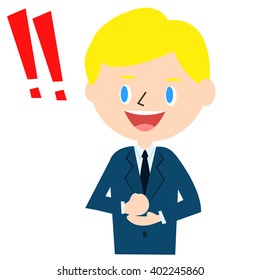 A businessman tried it.The businessman who remembered.2