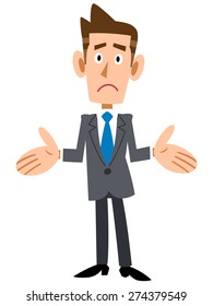 Businessman trouble