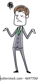Businessman: trouble