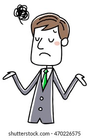 Businessman: trouble