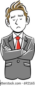 Businessman trouble