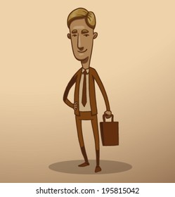 Businessman, vector