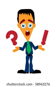 Geschäftsmann-Vektorgrafik