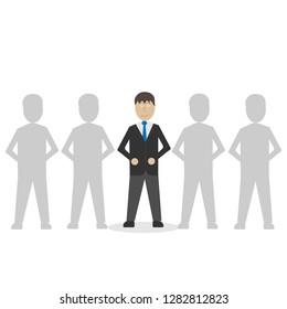 Businessman vector graphic