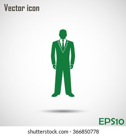 Businessman vector icon
