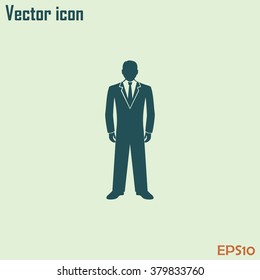 Businessman vector icon
