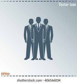Businessman vector icon