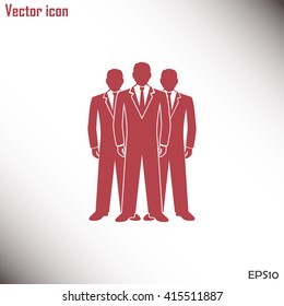 Businessman vector icon