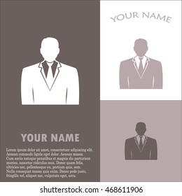 Businessman vector icon
