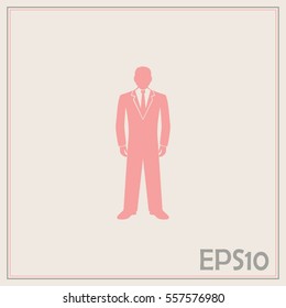 Businessman vector icon