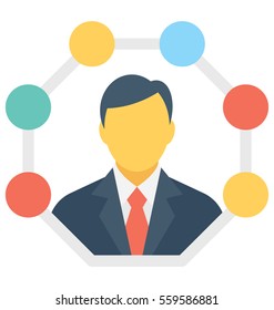 Businessman Vector Icon