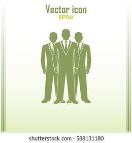 Businessman vector icon