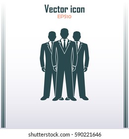 Businessman vector icon
