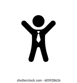 businessman vector icon
