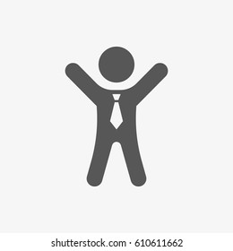 businessman vector icon