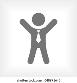 businessman vector icon