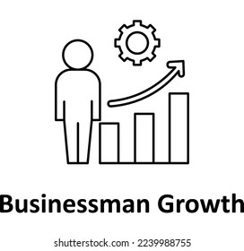 Businessman Vector Icon Fully Editable

