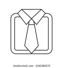 Businessman  vector icon. Line sign for mobile concept and web design. Symbol, logo illustration. Vector graphics