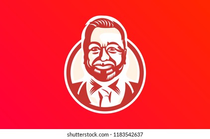 Businessman vector illustration