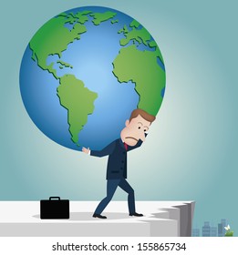 Businessman. vector illustration