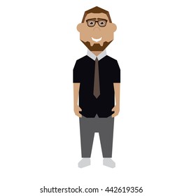 Businessman, Vector illustration