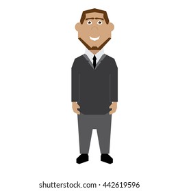 Businessman, Vector illustration