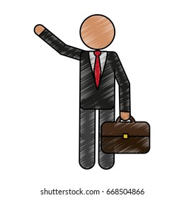 Businessman vector illustration