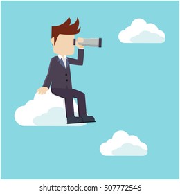 businessman vision