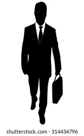 businessman walking 