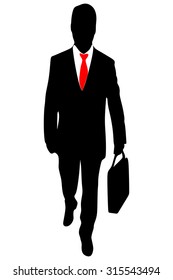 businessman walking 
