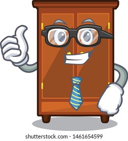Businessman wardrobe in the a character shape