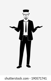 businessman web icon