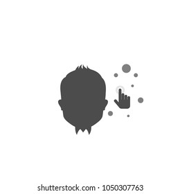 businessman white background