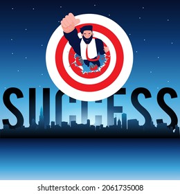a businessman who has a goal for success