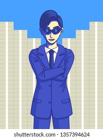 a businessman who's looked everything are money
