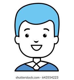 businessman worker isolated icon