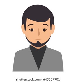 businessman worker isolated icon