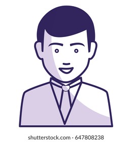 businessman worker isolated icon