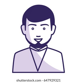 businessman worker isolated icon
