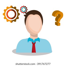 businessman working design 