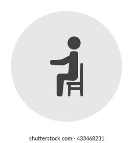 Businessman working on computer