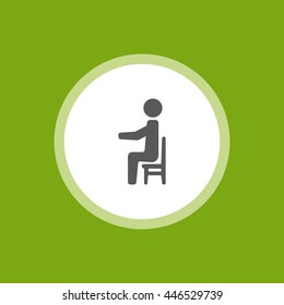 Businessman working on computer