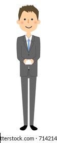 Businessman,Business card exchange