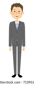 Businessman,Cry